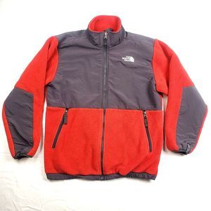 The North Face Kids Red and Gray Jacket